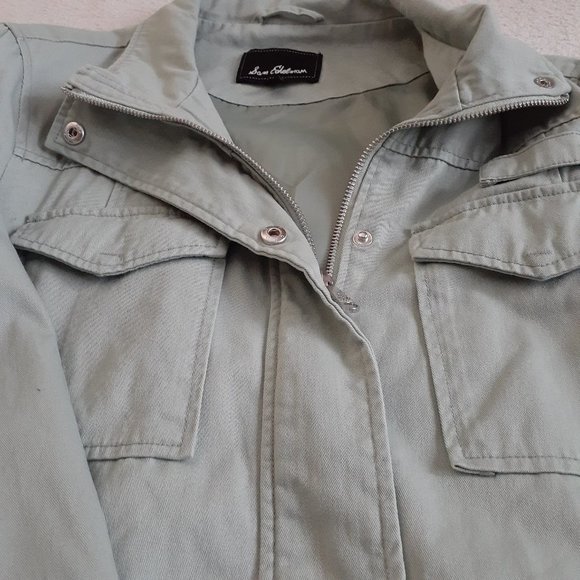 Like New | Sam Edelman | Women's | Mint Green Utility Jacket - Picture 5 of 15